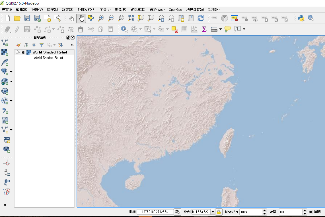 QGIS及Open Geodata資源網@Sinica » QGIS支援讀取ArcGIS Map and Feature REST services