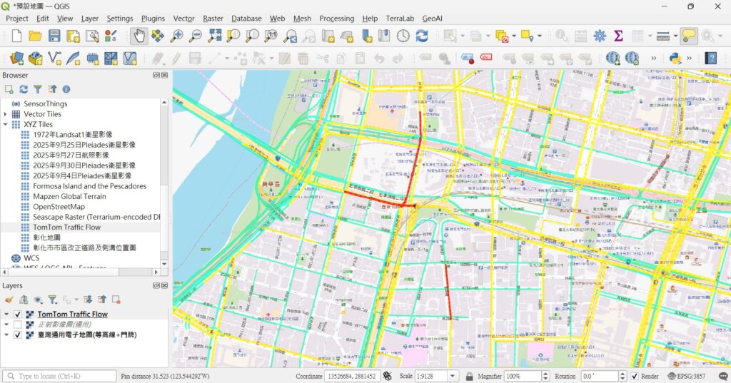 TomTom Traffic 的即時路況服務
